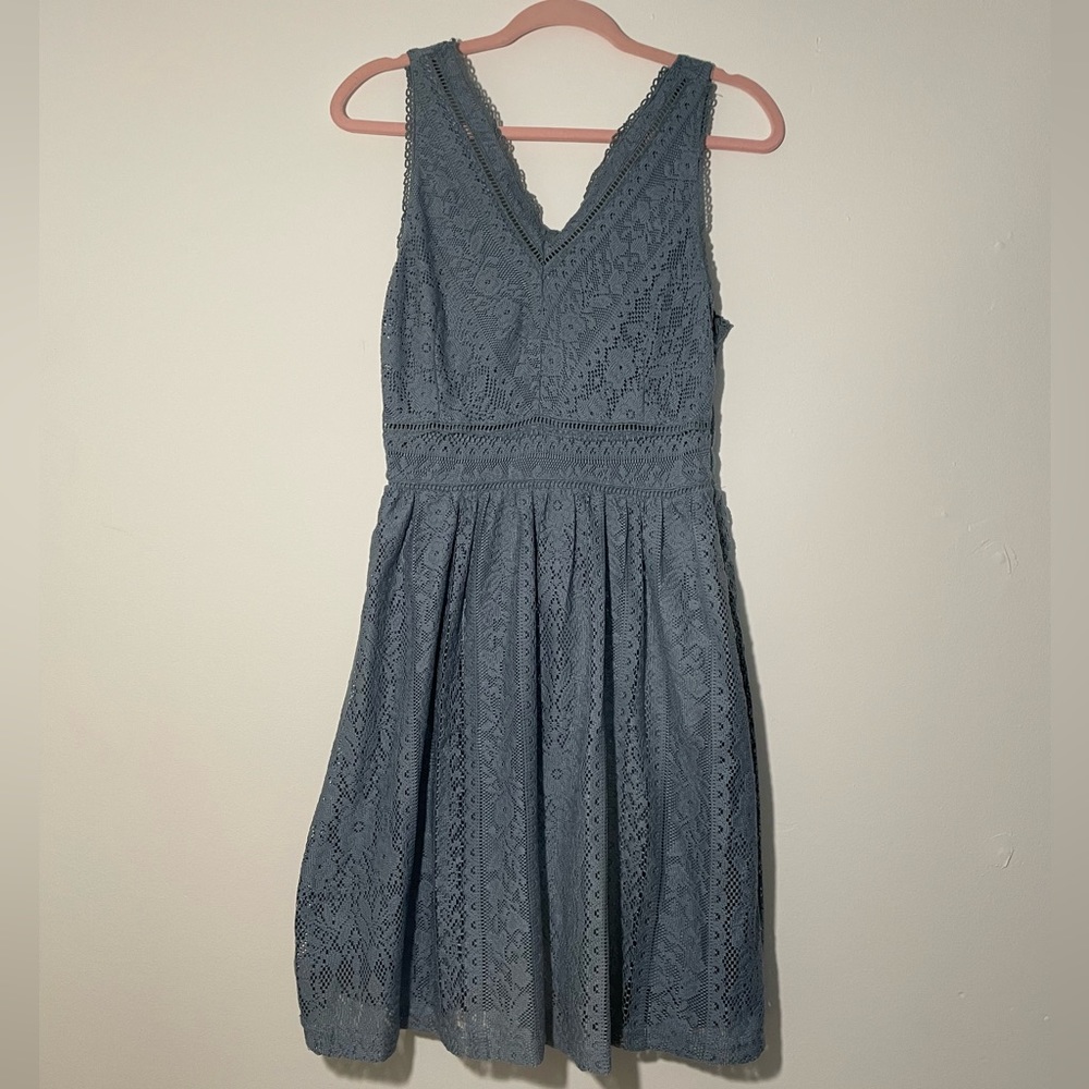 Altar’d State Blue lace dress